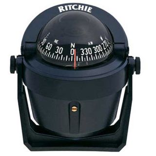 Ritchie B 51 Explorer Bracket Mount Compass, Black (10354)