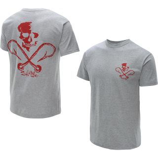SALT LIFE Mens Skull & Hooks Short Sleeve T Shirt   Size Small, Athletic