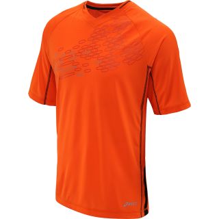 ASICS Mens Speed Graphic Short Sleeve Running T Shirt   Size Small,