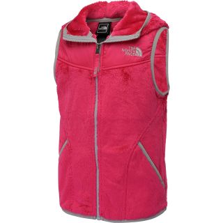 THE NORTH FACE Girls Oso Full Zip Hoodie Vest   Size Medium, Passion Pink