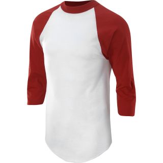 SOFFE Mens Baseball T Shirt   Size Xl, Red