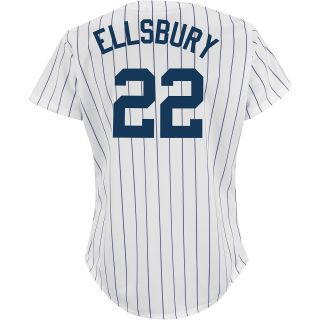 Majestic Athletic New York Yankees Jacoby Ellsbury Womens Replica Home Jersey  
