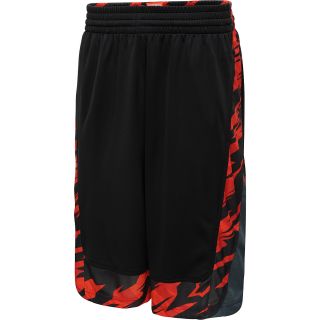 adidas Mens Edge Camo Basketball Shorts   Size Xl, Black/red