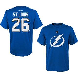 REEBOK Youth Tampa Bay Lightning Martin St. Louis Name And Number Short Sleeve