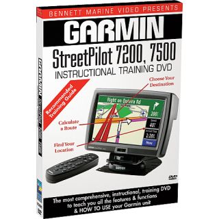 Bennett Marine Instructional DVD for the Garmin StreetPilot 7200 and 7500 GPS