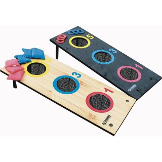 Triumph Sports 2 In 1 3 Hole Tournament Bag Toss and 3 Hole Washer Toss (35 