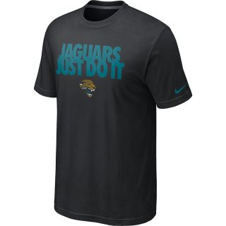 NIKE Mens Jacksonville Jaguars Just Do It Short Sleeve T Shirt   Size Small,