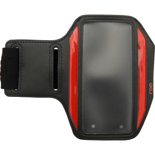 NXE ActiveBand Protective Sport Armband, Black/red