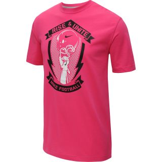NIKE Mens Breast Cancer Awareness Football Short Sleeve T Shirt   Size Medium,
