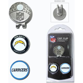 Team Golf San Diego Chargers 2 Marker Cap Clip (637556326478)
