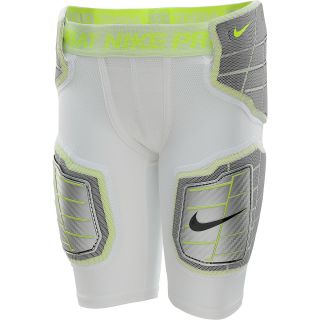 NIKE Boys Hyperstrong Hard Plate Football Shorts   Size Small, White