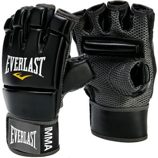 Everlast MMA Kickboxing Gloves, Black (4402B)
