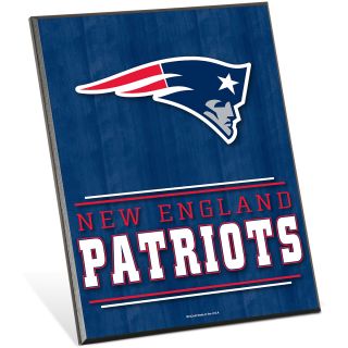 Wincraft New England Patriots 8x10 Wood Easel Sign (29125014)