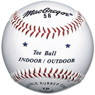 MacGregor 56 Indoor/Outdoor Tee Ball by the Dozen (MCB56TBX)