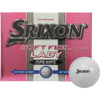 SRIXON Soft Feel Lady Golf Balls   12 Pack, White
