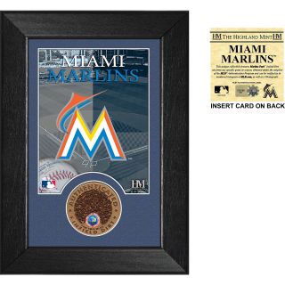 The Highland Mint Miami Marlins Infield Dirt Coin Mini Mint (MLB118K)