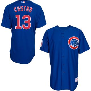 Majestic Athletic Chicago Cubs Starlin Castro Authentic Alternate Jersey   Size