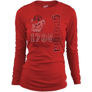 MJ Soffe Girls Georgia Bulldogs Long Sleeve T Shirt   Red   Size XL/Extra