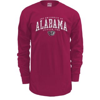 MJ Soffe Mens Alabama Crimson Tide Long Sleeve T Shirt   Size Large, Alabama