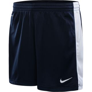NIKE Womens Dri FIT E4 Soccer Shorts   Size Xl, Obsidian/white