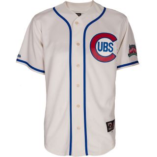 MAJESTIC ATHLETIC Mens Chicago Cubs 1937 Sunday Authentic Replica Home Jersey  