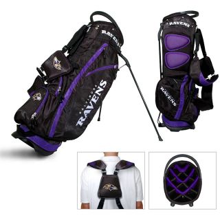 Team Golf Baltimore Ravens Fairway Stand Golf Bag (637556302281)