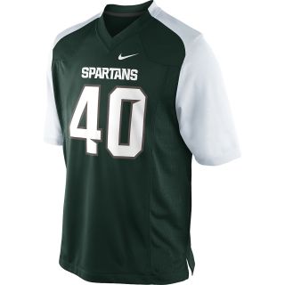 NIKE Youth Michigan State Spartans Game Replica Football Jersey   Size Medium,