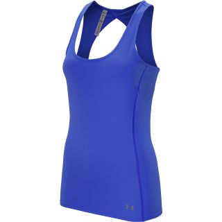 UNDER ARMOUR Womens ArmourVent Tank   Size Small, Caspian/reflective