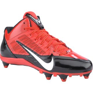 NIKE Mens Alpha Pro 3/4 Football Cleats   Size 8.5, Black/red