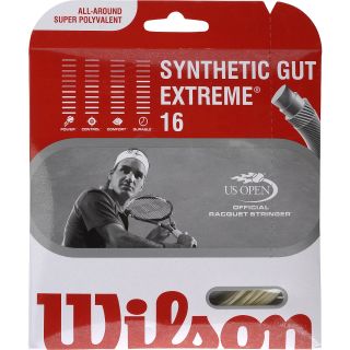 WILSON Extreme Synthetic Gut Tennis String   16 Gauge   Size 4016g