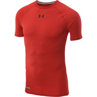 UNDER ARMOUR Mens HeatGear Sonic Compression Short Sleeve Top   Size Large,