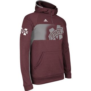 adidas Mens Mississippi State ClimaWarm Sideline Player Hoody   Size Small,