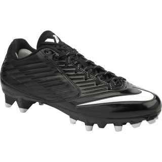NIKE Mens Vapor Speed Low Football Cleats   Size 11, Black/white