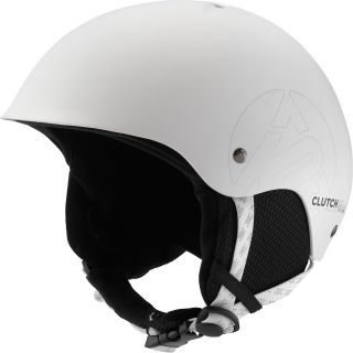 K2 Mens Clutch Snowboarding Helmet   Size Small, White