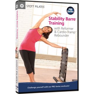 STOTT PILATES Stability Barre Training with Reformer & Cardio Tramp Rebounder