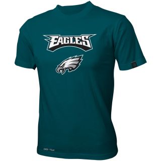 NFL Team Apparel Youth Philadelphia Eagles Team Standard Dri Tek Short Sleeve T 