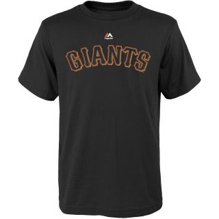 MAJESTIC ATHLETIC Youth San Francisco Giants Buster Posey Player Name And