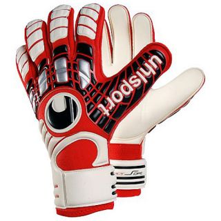 uhlsport Akkurat Supersoft Soccer Keeper Gloves   Size 11 (1000783 01 11)