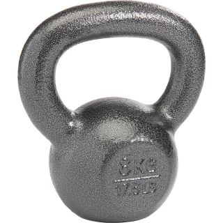 SPRI Kettlebell   8 kg   Size 8, Black