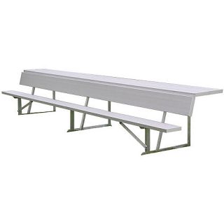 Sport Supply Group Aluminum 7.5 Players Bench with Shelf   Size 7.5 Foot,