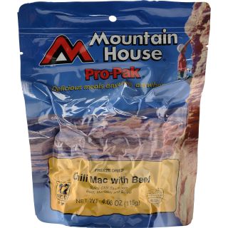 MOUNTAIN HOUSE Pro Pak Chili Mac with Beef Freeze Dried Food Pouch