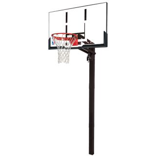 Spalding 88365 NBA Acrylic 54 Inch U Turn In Ground Basketball System (88365)