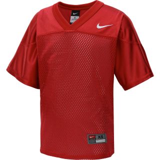 NIKE Boys Core Practice Football Jersey   Size Small, Scarlet/white