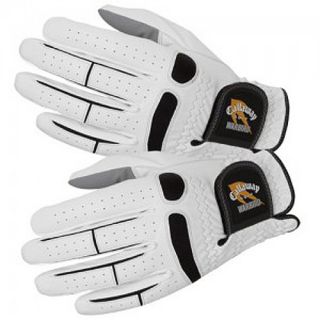 CALLAWAY Warbird Mens Golf Gloves   Size Large (mens Left Hand), White