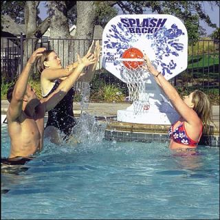 Poolmaster Splashback Competition Poolside Basketball System (72820)