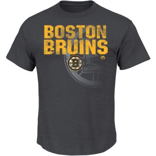 MAJESTIC ATHLETIC Youth Boston Bruins Pumped Up Short Sleeve T Shirt   Size