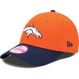 NEW ERA Womens 9FORTY Sideline NFL Denver Broncos One Size Fits All Cap, Orange