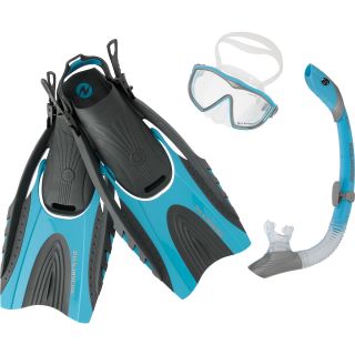 U.S. DIVERS Womens Premium Snorkeling Set   Size S/m, Aqua