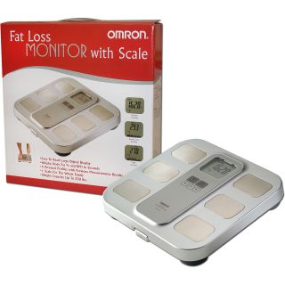 Omron HBF 400 Fat Loss Monitor with Scale (HBF 400)