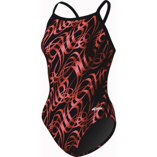 Dolfin Talon V 2 Back Swimsuit Womans   Size 32, Talon Red (9518L 346 32)